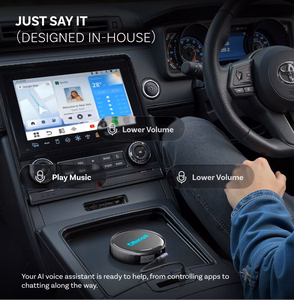 Belaidis CarPlay/Android Auto adapteris Ottocast OttoAiBox P3 Pro juodas PCS61-T