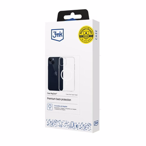 3mk Clear Magnetinis dėklas telefonui Apple iPhone 14 Plus - Permatomas