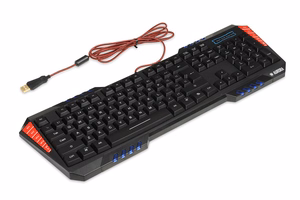 iBox IKS855 klaviatūra USB Anglų Juoda