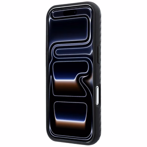 BMW M Carbon Printed Ring MagSafe dėklas, skirtas iPhone 17 Pro Max / 18 Pro Max, juodas