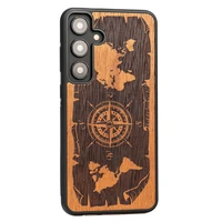 Bewood case for Samsung Galaxy S24 Plus Compass Merbau