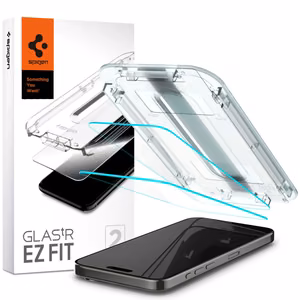 Spigen Glas.tR EZ Fit grūdintas stiklas iPhone 15 Pro - 2 vnt.