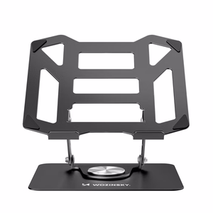Wozinsky WDCX-X19-AB HardStand 360° Вращающаяся Подставка для Ноутбука и Планшета - Черный