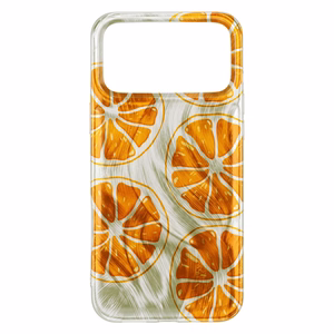 Ultra Trendy Summer dėklas iPhone 13 6,1" oranžinis