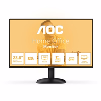 AOC 24B31H LED display 60,5 cm (23.8") 1920 x 1080 pikseliai „Full HD“ Juoda