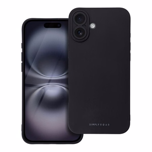ROAR dėklas LUNA iPhone 16 Plus Juoda