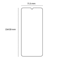 Grūdintas stiklas 2,5D Samsung Galaxy A15 4G / A15 5G