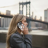 Liavec minkštas dėklas skirtas Iphone 17 Pro Max juodas