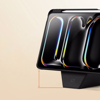 Dux Ducis Vers dėklas iPad Pro 11" (2024/2025) su stovu ir Apple Pencil laikikliu juodas