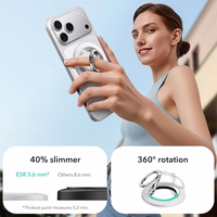 ESR Magnetic HaloLock MagSafe telefono laikiklis - Baltas