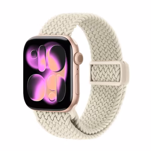 Crong Wave Band pintas Apple Watch dirželis, 38/40/41/42 mm, smėlio spalvos