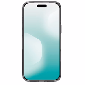 Nillkin Nature TPU Pro magnetinis dėklas telefonui, suderinamas su MagSafe, iPhone 17 Pro Max – pusiau permatomas juodas