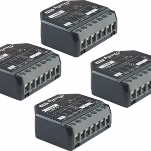 Rinkinys iš 4 Shelly 2PM Gen4 Zigbee/Matter valdiklių