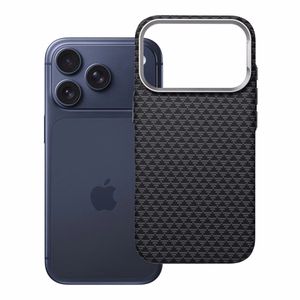 Su MagSafe suderinamas K-Look dėklas iPhone 17 Pro / 18 Pro (žemas kameros kraštas), juodas, v2