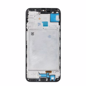 REWA lcd display for SAMSUNG A15 OLED black with frame