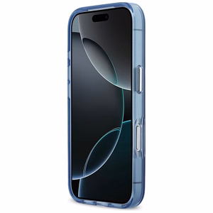 Karl Lagerfeld Karl & Choupette Back MagSafe Dėklas for iPhone 17 Pro - mėlynas