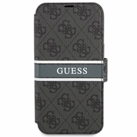 Guess GUBKP13X4GDGR iPhone 13 Pro Max 6,7" pilkas/grey book 4G Stripe
