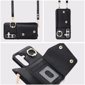 Piniginis dėklas WONDER Samsung S25 EDGE juodas