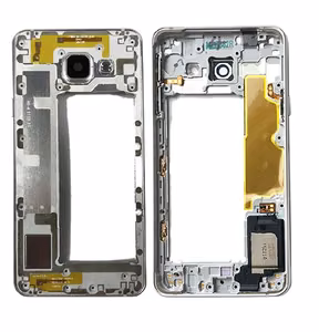 Vidinis korpusas Samsung A310 A3 2016 pilkas (juodas) su zumeriu ir šoniniais mygtukais originalus (used Grade B)