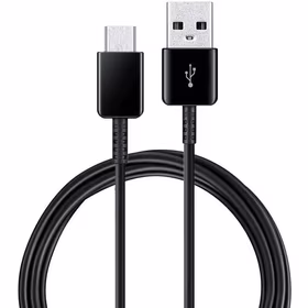 Samsung EP-DG970BBE USB-A – USB-C kabelis 1.5m (OOB didmeninė – pakaitinė pakuotė) – juodas