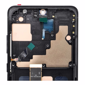 LCD Display for SAMSUNG S20 Ultra Black SOFT OLED with frame