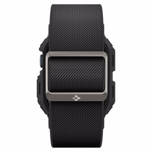 Spigen Lite Fit Pro dėklas laikrodžiui Apple Watch 4/5/6/7/8/9/SE (44/45 mm) - matinis juodas