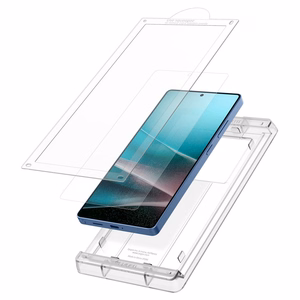 Spigen Elite Shield EZ FIT Hibridinis stiklas Samsung Galaxy S25 Ultra - skaidrus