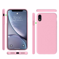 Dėklas SILICONE IPHONE XS MAX rožinis