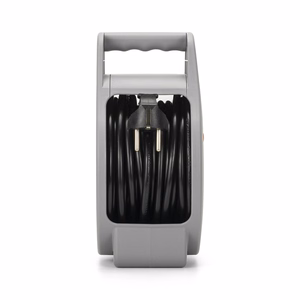 Montis MT188 – suvyniojamas 10 m ilginimo laido būgnas su USB ir 2 elektros lizdais