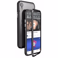 Luphie dviejų spalvų magnetinis SWORD dėklas Samsung Galaxy S8 Plus juodas-violetinis