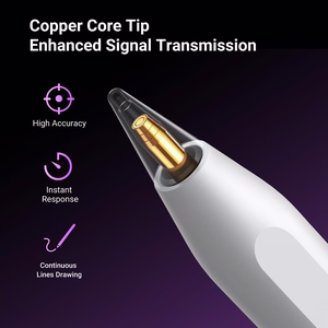 Ugreen LP653 rašiklis su belaidžiu įkrovimu iPad planšetėms - baltas