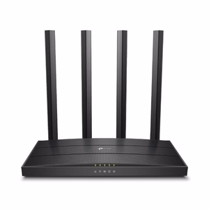 TP-Link ARCHER C6 V4.0 belaidis maršrutizatorius Gigabitinis eternetas Dviguba juosta (2,4 GHz / 5 GHz) Juoda