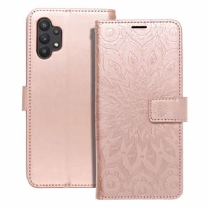 Флип-чехол Samsung A32 5G Mezzo Book mandala розовое золото