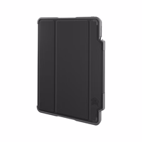 STM Dux Plus - Rugged dėklas iPad Air 11” M3 (2025) / M2 (2024) / iPad Air 10.9” (5th-4th gen.) (2022-2020) MIL-STD-810G with Apple Pencil laikiklis (juodas)