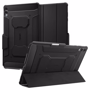 Spigen Rugged Armor „Pro“ dėklas Samsung Galaxy Tab S11 Ultra 14.6 planšetiniam kompiuteriui - juodas