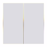 Jutiklinis ZigBee šviesos jungiklis Avatto TS60-EU-W4 keturkartis TUYA (baltas)