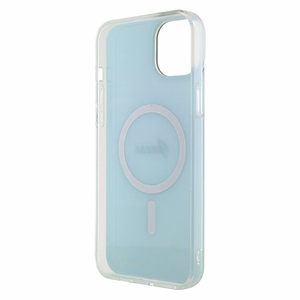 Guess GUHMP15MHITSQ iPhone 15 Plus 6.7" turkio/turkio kietas dėklas IML Iridescent MagSafe