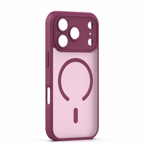 Mag Matt dėklas iPhone 17 Pro 6,3'' kaštoninė