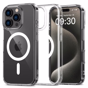 Tech-Protect FlexAir Hybrid Magnetinis dėklas telefonui iPhone 16 Pro - skaidrus