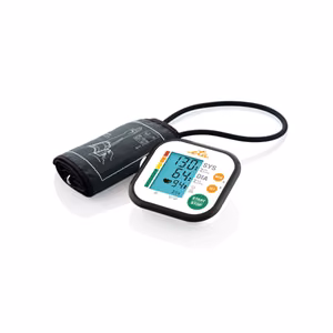 ETA Upper Arm Blood Pressure Monitor ETA229790000 Memory function Number of users 2 user(s) 4 Suitable for home use. Measurement of systolic and diastolic pressure, pulse. Oscillometric measurement method. Display of measured values ​​on LCD. Fully