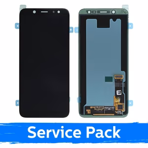 LCD Display Compatible With Samsung A600 2018 A6 Black (Service Pack)