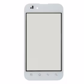 Lietimui jautrus stikliukas skirtas LG P970 Optimus baltas HQ