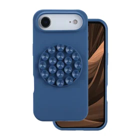 Silicone Stick case for iPhone 17 Pro Max 6,9" blue