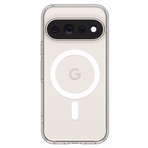 Spigen Ultra Hybrid Mag MagSafe dėklas, skirtas Google Pixel 11 Pro, skaidrus / baltas