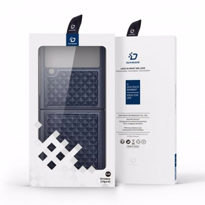 Dėklas Dux Ducis Venice skirtas Samsung F711 Z Flip3 mėlynas