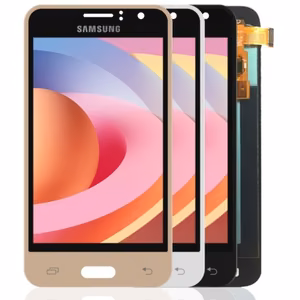 Ekranas skirtas Samsung J120 2016 J1 baltas HQ