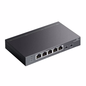 TP-Link TL-SG1005P-PD tinklo komutatorius Gigabit Ethernet (10/100/1000) Maitinimas per Eternetą (PoE) Juoda