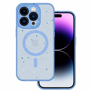 Tel Protect Magnetinis Splash Matinis dėklas telefonui iPhone 15 Pro šviesiai mėlynas