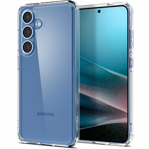 Spigen Ultra Hybrid dėklas telefonui Samsung Galaxy S25 - skaidrus