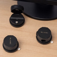 Blavec Cable organizer BX-01 self-adhesive clip juodas - 3 pieces